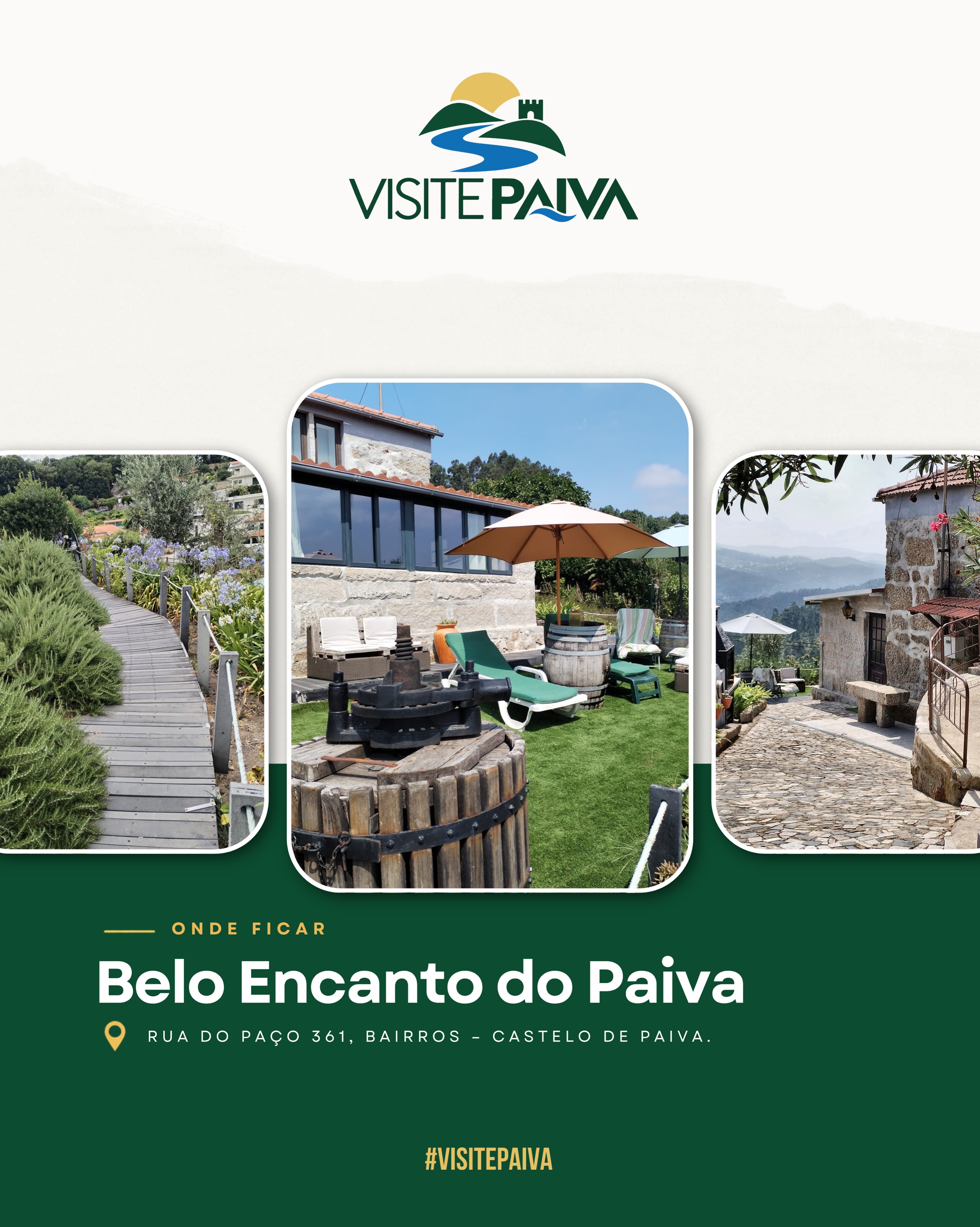 Publicação do Visite Paiva no Instagram