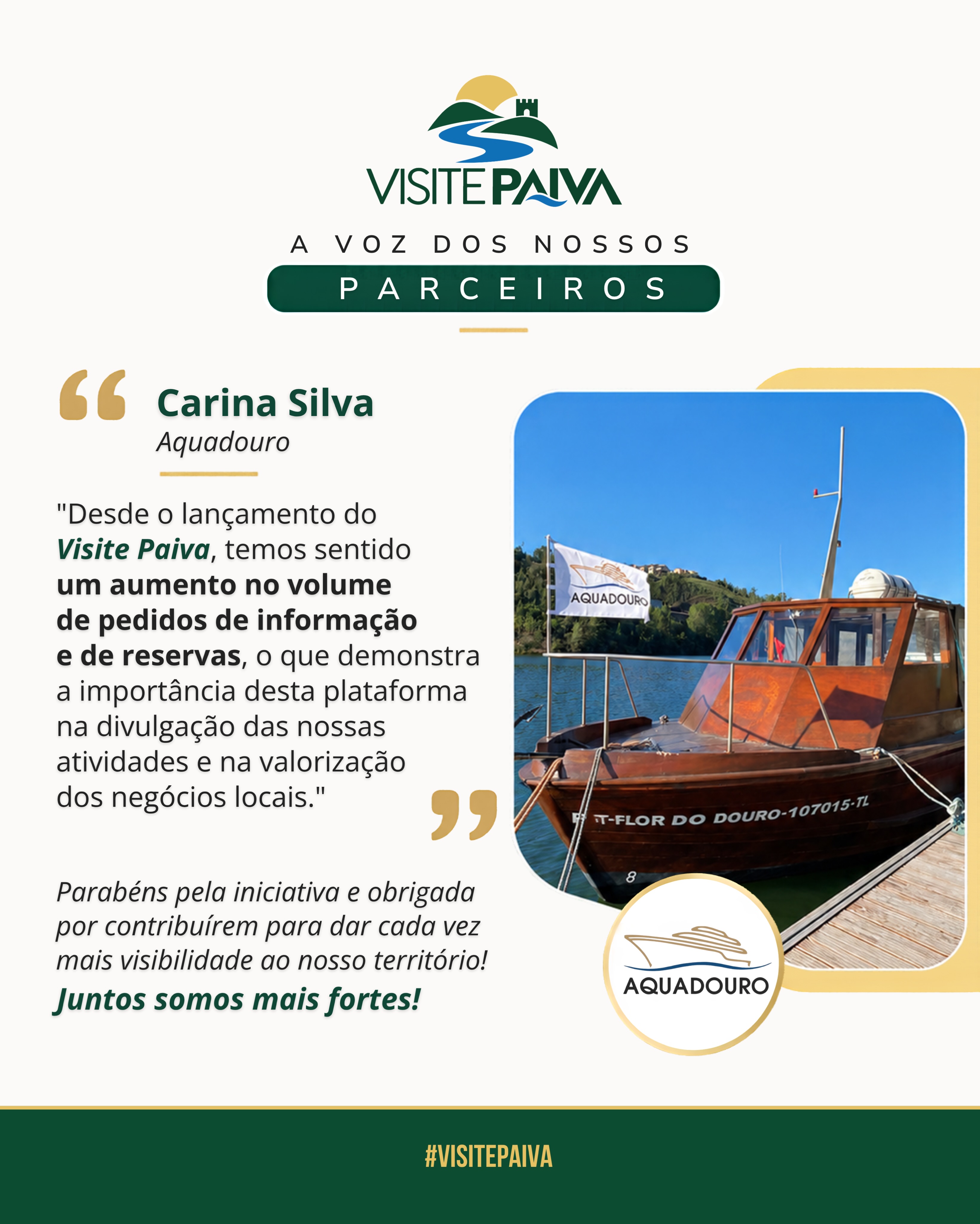 Publicação do Visite Paiva no Instagram