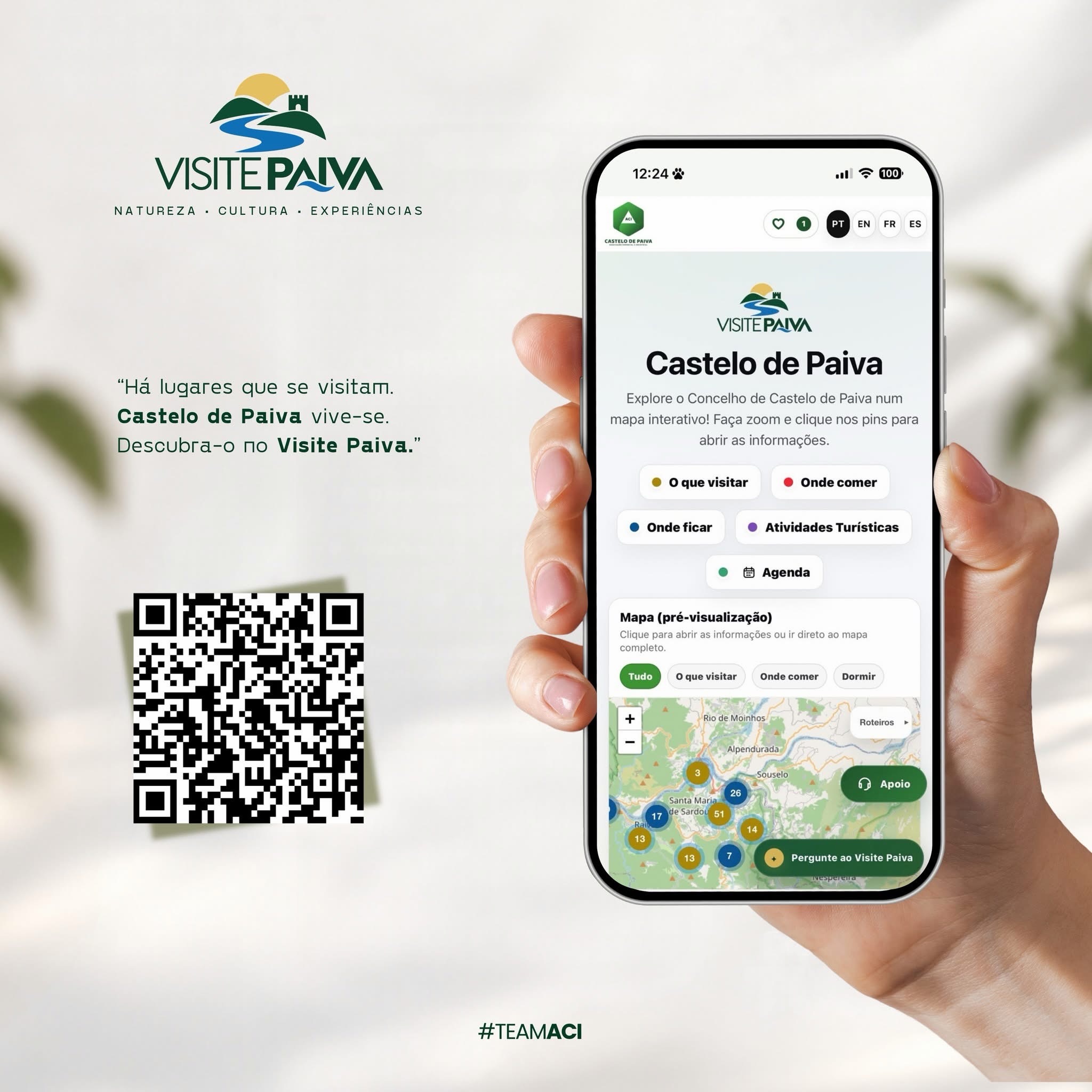 Publicação do Visite Paiva no Instagram
